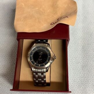 Omega Seamaster Multifunction Digital Chronograph watch Black Dial 2521.81