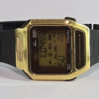 OMEGA 1640 SENSOR QUARTZ MEN'S WATCH VERY RARE NEW PVD OMEGA BRACELET