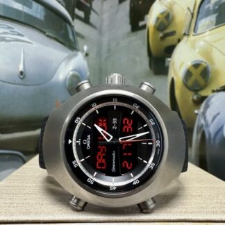 Omega Speedmaster Spacemaster Z-33 Titanium Quartz Watch -Full Set Box & Papers