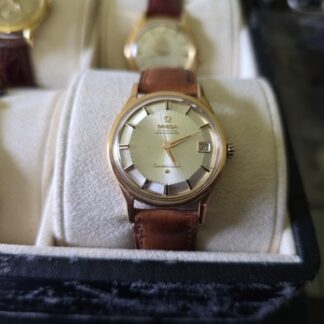 VTG OMEGA Constellation Pie Pan 18K ROSE Gold Automatic Cal Ω 561 - 34 mm Minty