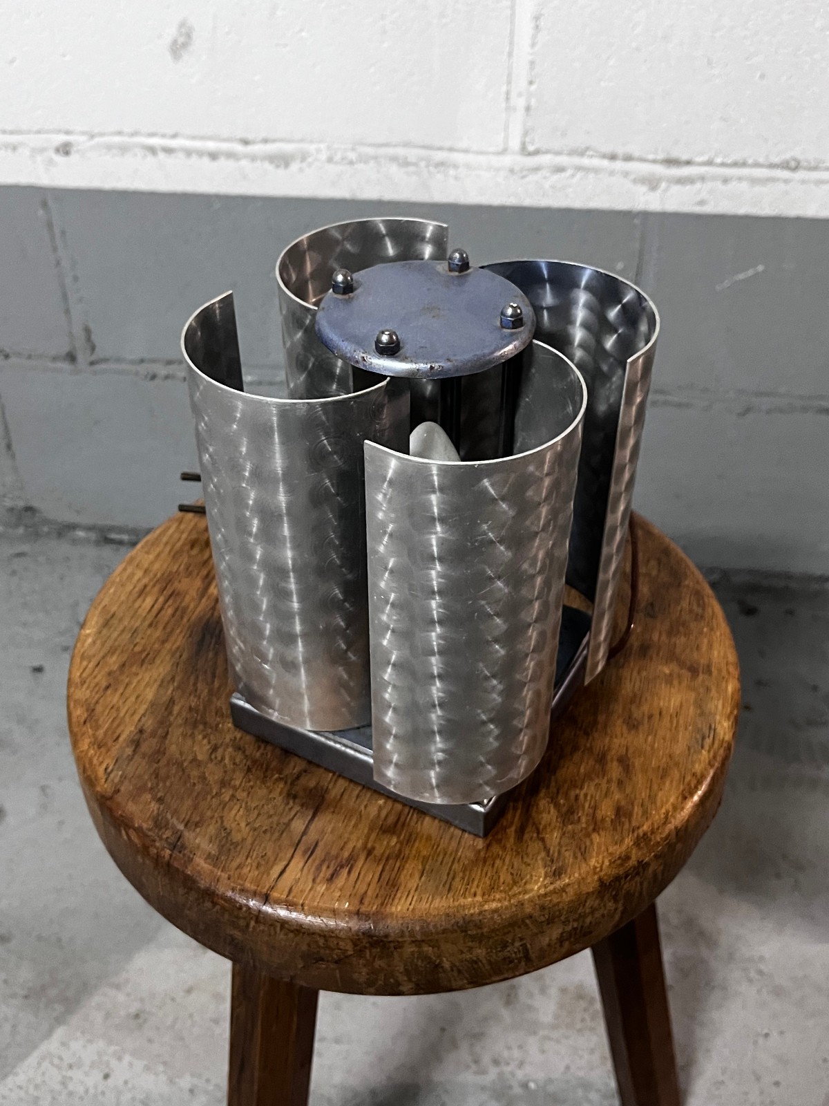 LAMPE MODERNISTE ANDRÉ SALOMON , UAM , B.LACROIX , LECHEVALIER, DESNY .