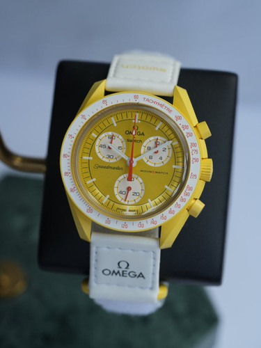 Omega X Swatch Mission To Sun Quartz Watch 42mm - SO33J100