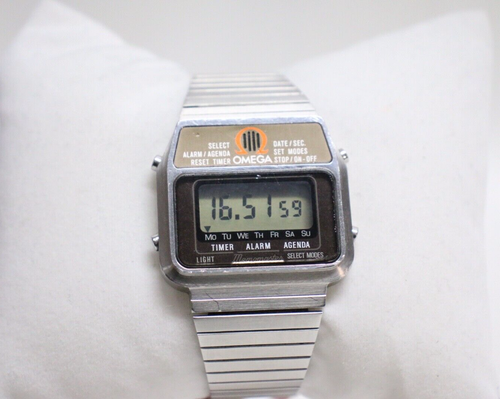 Vintage Omega watch Memomaster LCD