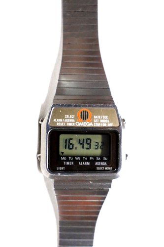 Vintage Omega watch Memomaster LCD