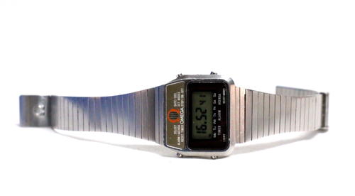 Vintage Omega watch Memomaster LCD