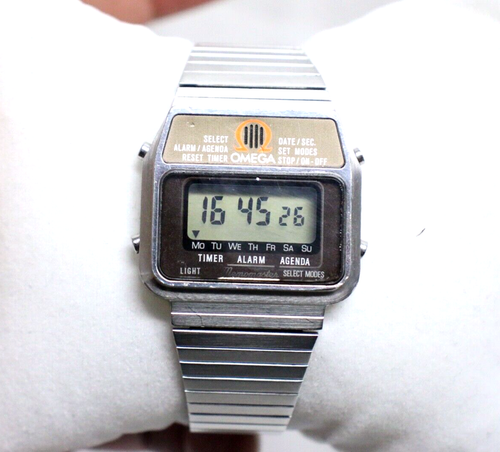 Vintage Omega watch Memomaster LCD