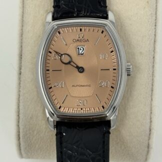 OMEGA De Ville Prestige Salmon Men's Jump Hour/Jumping Hour Watch - 4853.61