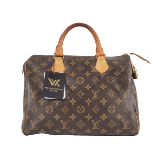 Sac à main créateur de luxe LOUIS VUITTON Speedy 30 Monogram M41526 OP : 1600 €