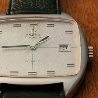 VERY RARE Omega De Ville - Ref #162047 Rectangular Date Dress Watch