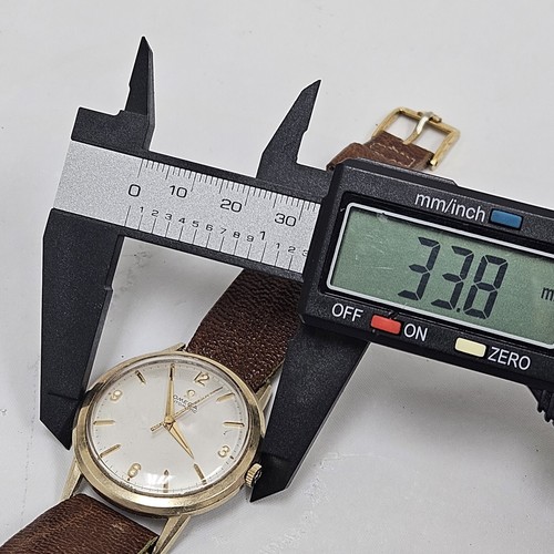 Vintage Omega Mens Wrist Watch Automatic Cal 550 Swiss 17 Jewels 10k Gold Filled