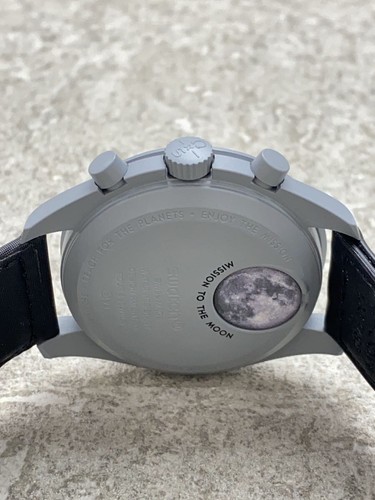 Omega Quartz Digital Watch Black Used From Japan