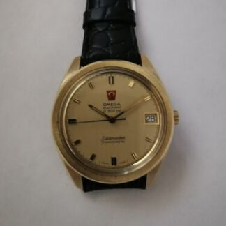 Vintage Omega  Seamaster  Electronic F300Hz Chronometer Two Tone Wristwatch