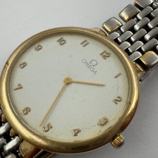 Vintage OMEGA 395.0875.2 De Ville Arabic Dial Quartz Cal 1378 - NOT WORKING