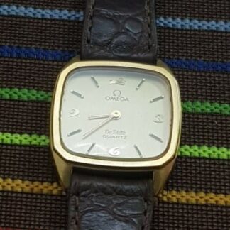 OMEGA DE VILLE VINTAGE QUARTZ CAL.1387 WATCH-for repair