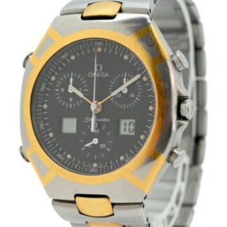 1988 Omega Men's 38mm Polaris Seamaster Ani-Digi Olympic Edition Watch 386.1232!