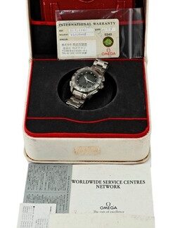 Omega 41mm Men's Speedmaster X-33 Gen 1 Titanium Watch! Ref: 3290.50! with B+P!