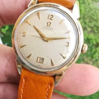 Vintage Omega Automatic Bumper Calendar Cal 353 Ref 2281 Men's 14k GF Watch