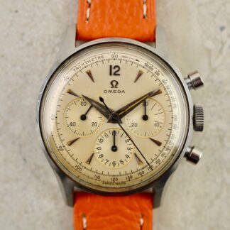 c1956 Vintage Omega Seamaster Chronograph steel watch ref. 2451-6 Ω 321 FULL SET