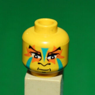 Lego Western Indiens :Minifig Head Medicine Man ref 3626px61 set 6766 6763 6748