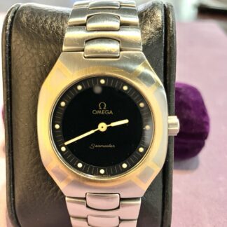 Men’s Omega Seamaster Polaris 18k & SS Multifunction Digital Quartz Watch