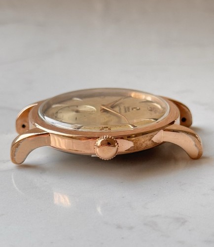 Omega Seamaster 2493-1 Automatic bumper Cal. 332 Wristwatch Rose Gold 80 microns