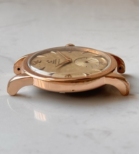 Omega Seamaster 2493-1 Automatic bumper Cal. 332 Wristwatch Rose Gold 80 microns