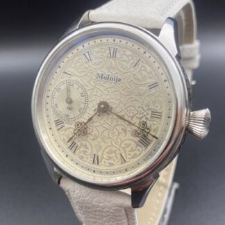 Limited Vintage Mechanical Watch MARRIAGE 3602 pocket Watch MOLNIJA Engraved