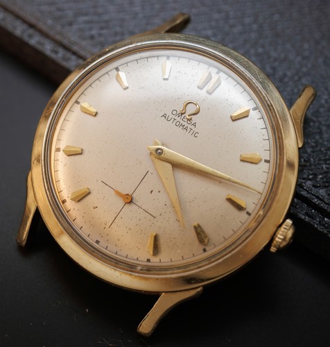 Vintage 1952 Omega Bumper Automatic Cal. 344 Gold Filled Watch F6251