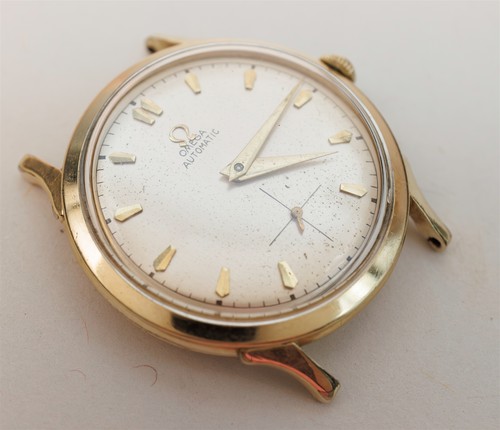 Vintage 1952 Omega Bumper Automatic Cal. 344 Gold Filled Watch F6251