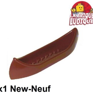 Lego 1x Bateau Boat Boat canoë canoe indien marron/reddish brown 6021 NEUF