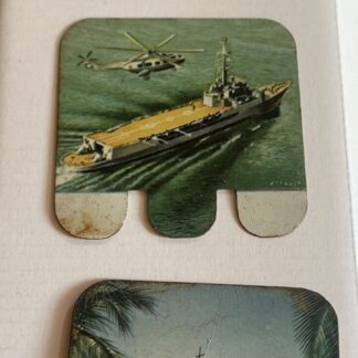 Lot 3 Plaques Publicitaires Métal Peint Bateaux Huilor