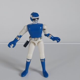 Figurine Bioman 1988 Power Rangers Force bleue Chogokin Bandaï