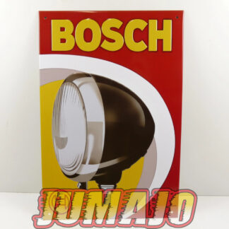 PB214 PLAQUES PUBLICITAIRE tôlée age d'or de l'Automobile 20x30cm Bosch Phare