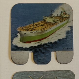 Lot 3 Plaques Publicitaires Métal Peint Bateaux Huilor