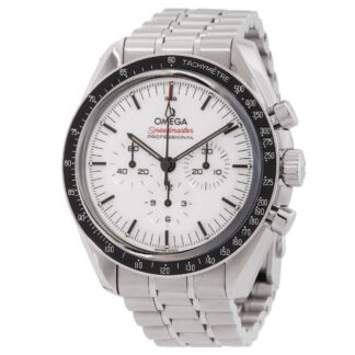 Omega Speedmaster Chronograph Hand Wind White Dial Men's Watch