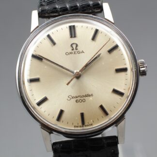 Années 1960 [Exc+5] Omega Seamaster Cal.600 Silver Manual Winding Men's...