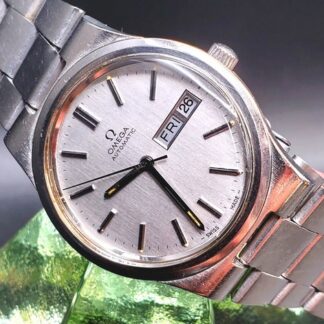Vintage 1974 OMEGA Automatic Day & Date W/ Original Bracelet, Crystal &  Crown!