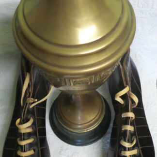 COUPE DE FOOTBALL ART DÉCO & CHAUSSURES PHÉNIX vers 1930-40 rf : D2088