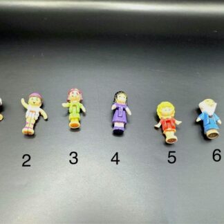 Poupées Polly Pocket, voiture vintage et cheval Bluebird