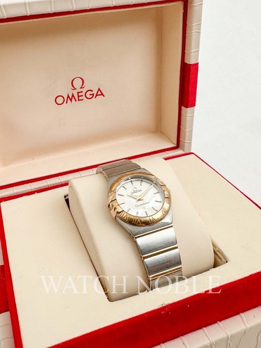 Pre-Owned Omega Constellation Quartz Steel and Rose Gold 24mm 123.20.24.60.02.00 – Image 2
