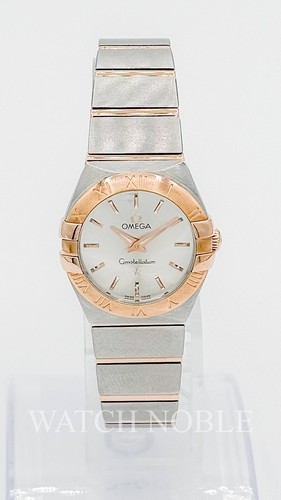 Pre-Owned Omega Constellation Quartz Steel and Rose Gold 24mm 123.20.24.60.02.00 – Image 3