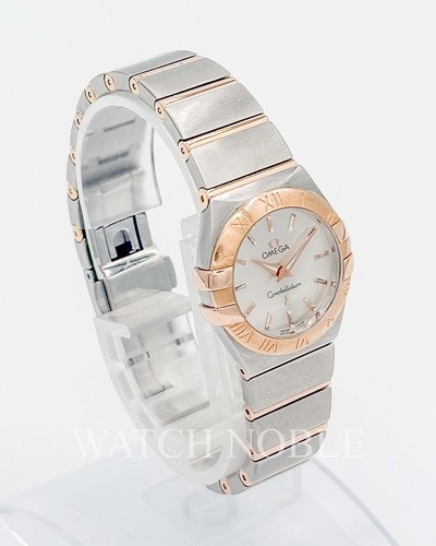 Pre-Owned Omega Constellation Quartz Steel and Rose Gold 24mm 123.20.24.60.02.00 – Image 5