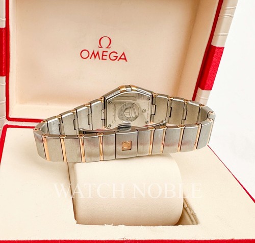 Pre-Owned Omega Constellation Quartz Steel and Rose Gold 24mm 123.20.24.60.02.00 – Image 9