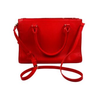 Francesco Biasia Femme Rouge Cuir Écologique Sac à Main Épaule Sac Bandoulière