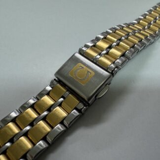 Bracelet de montre authentique OMEGA 12 mm ton or #152