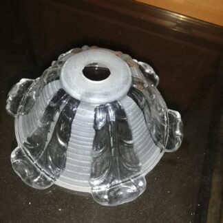 Lustre Art Déco tulipe abat-jour