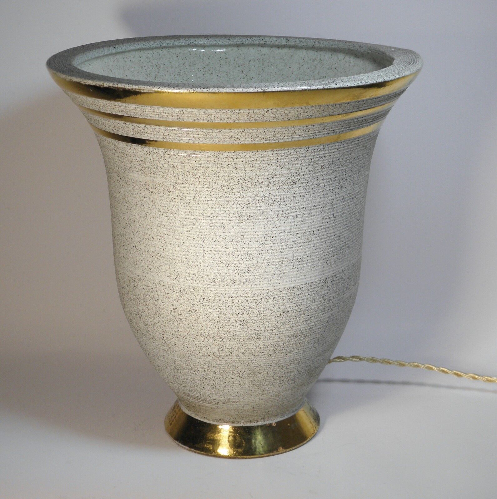 Lampe vasque Art Déco L. Brisdoux ( 1878-1963 )