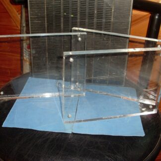 Lot de 3 plaques publicitaires pour produits pharmaceutiques , en résine