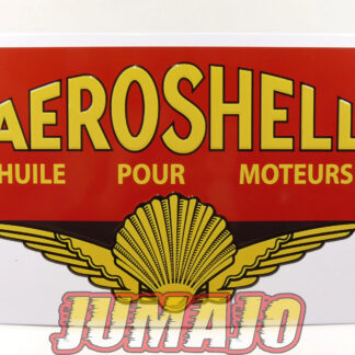 PB222 PLAQUES PUBLICITAIRE tôlée age d'or de l'Automobile 20x30cm Aeroshell