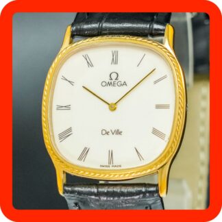 Montre Homme Vintage [N-MINT] OMEGA De Ville Cal.1365 191.0169 White Square...